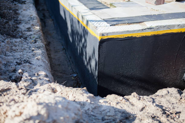 Professional Crawl Space Encapsulation technician working in Waldwick, NJ